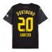 Borussia Dortmund Marcel Sabitzer #20 Venkovní Dres 2024-25 Krátkým Rukávem